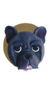 Tort pies bulldog 2D  do 15 porcji