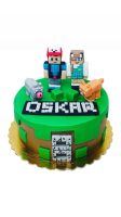 Tort Minecraft Vito i Bella