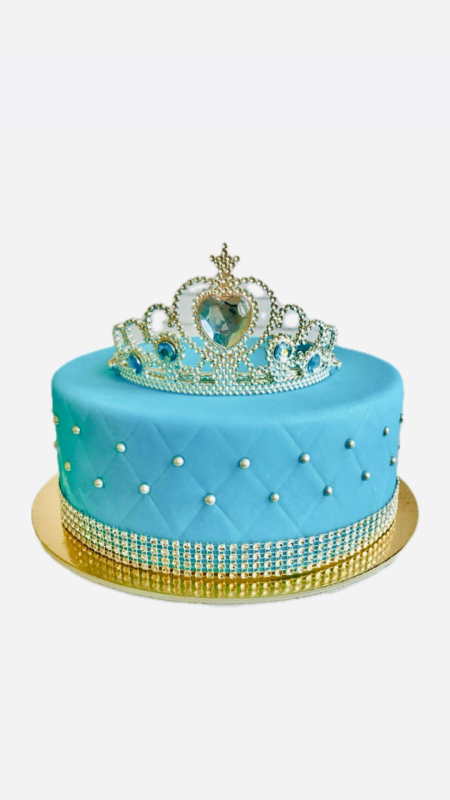 Tort z koroną dla Księżniczki